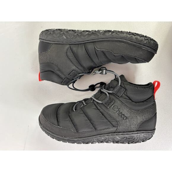 Chaco Womens Ramble Puff Lace Ankle Boots Size US 8 EU 39 Water Resistant Black - Picture 4 of 10